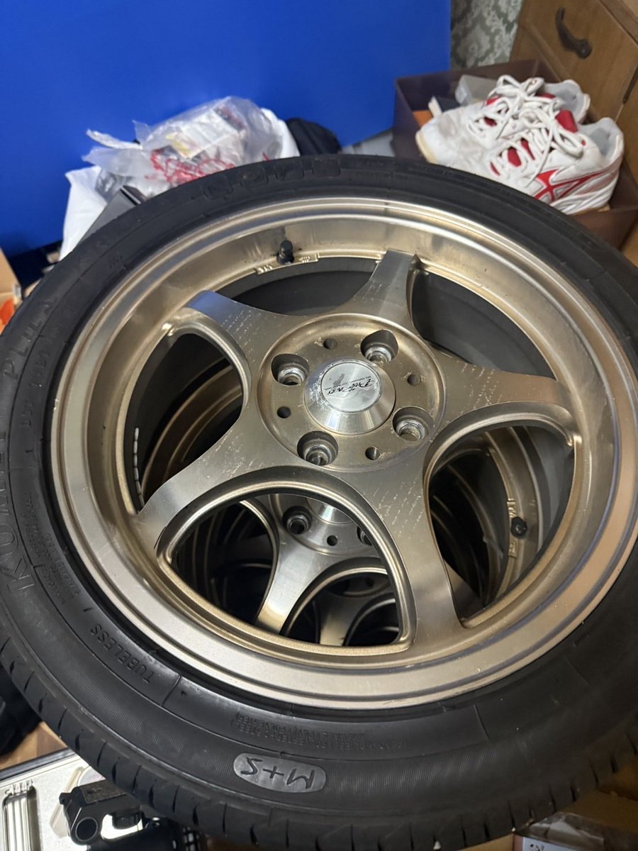 ホイール売ります 5ZIGEN 15インチ5.5j +45 2.5万円くらいになって 