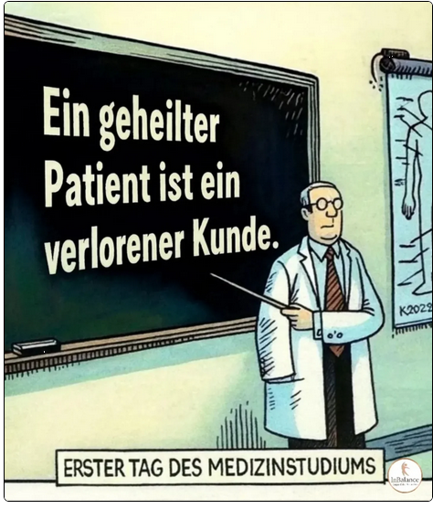 KahlKarin's tweet image. Darum wurde auch noch KEINE Krankheit geheilt!😡