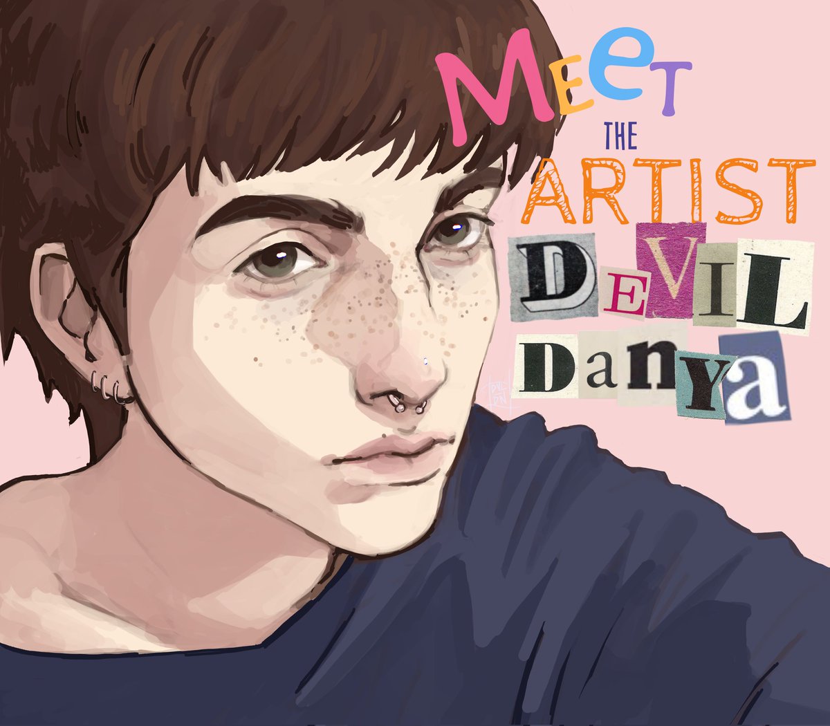 変装した悪魔 tweet media