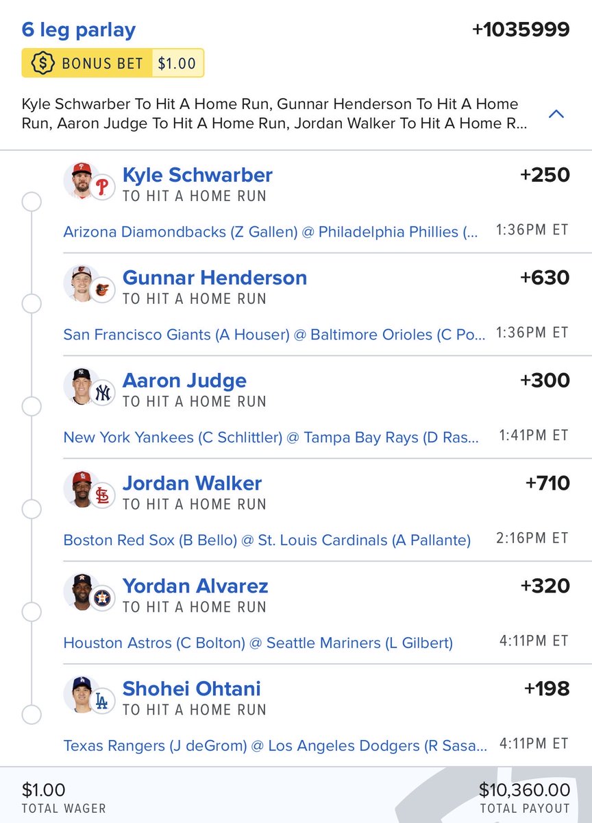 I’m letting y’all know now I’m playing this for the entire season until it hits
#dqthedonpicks #homeruns the three home run leaders, and the three home run veterans 🔥🔥🔥🔥🔥🔥🔥🔥🔥🔥🔥🔥