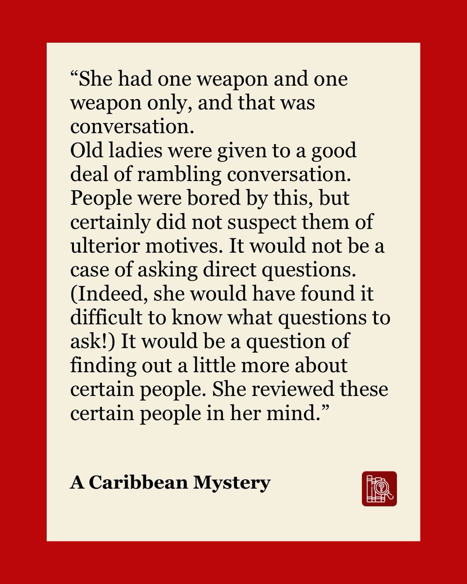 Marple's strength
#readchristie2026 #agathachristie #mysterybooks