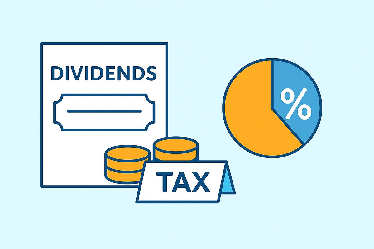 bytestart's tweet photo. Limited company dividend tax guide - 2026/27 tax year -  https://t.co/O8RdIlcgyB Here's how company dividends are taxed, and how you calculate the amount of tax you need to pay on your dividends. https://t.co/lNyZnBLYY7