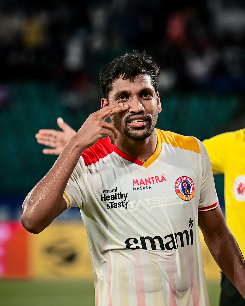 𝗛𝗢𝗠𝗘𝗧𝗢𝗪𝗡 𝗛𝗘𝗥𝗢 🫡🔴🟡

[Joy East Bengal, ISL, #CFCEBFC, Nandhakumar Sekar]