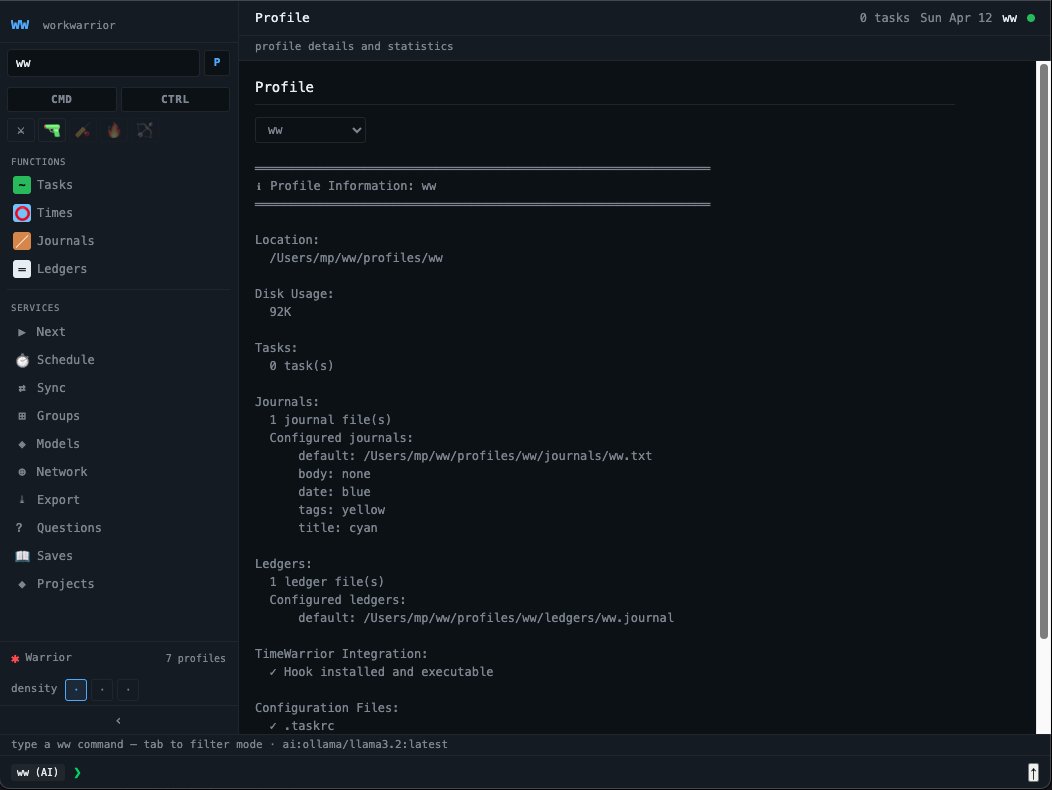 workwarriortool's tweet photo. Profiles are really the heart of WW. They bring together the 4 main functions: tasks, times, journals, and ledgers. They are isolated from other profiles and within each countless subprofiles can be created. https://t.co/FYYnvUWgPY