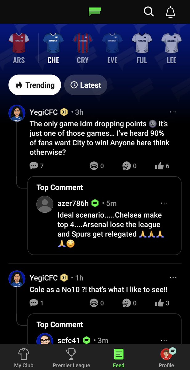 0nlytheg0at's tweet image. The state of Chelsea fans on #Fanalysis.