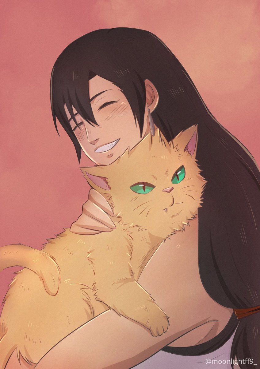 ☁️🐈
#cloti #クラティ #FF7  #FinalFantasyVII #FFVII #Cloud #Tifa