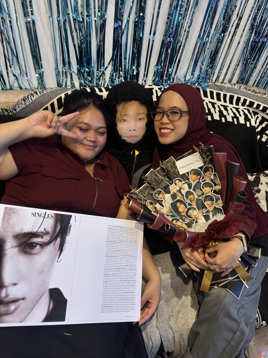 imyour_ve's tweet photo. Sunwoo : ‘Senang nya dalam hati, kalau cemceman banyak 😙’

— ft @rapkhyun @gatauT_T 
#RhythmOfSunwoo #SW26thPhase https://t.co/STTICR5uB6