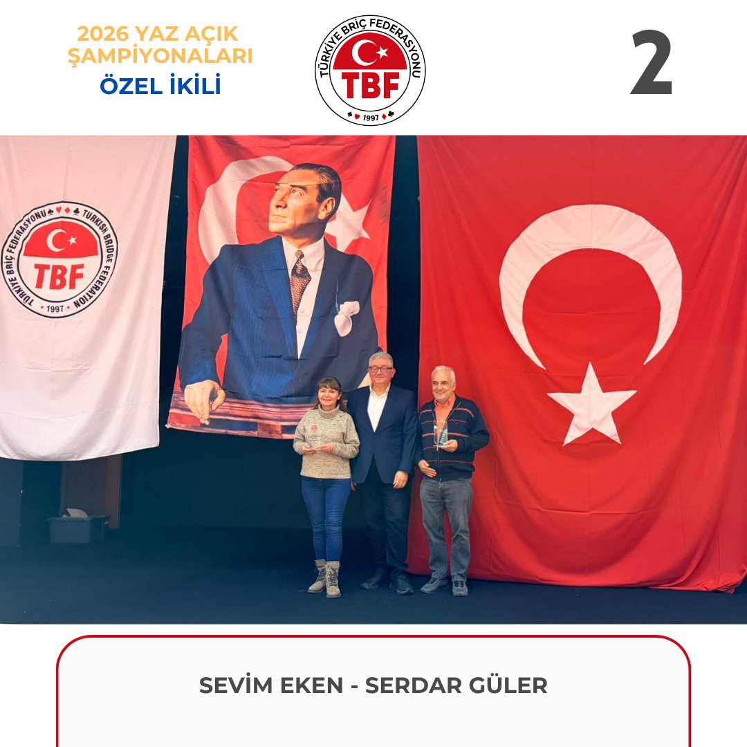 Türkiye Briç Federasyonu tweet media