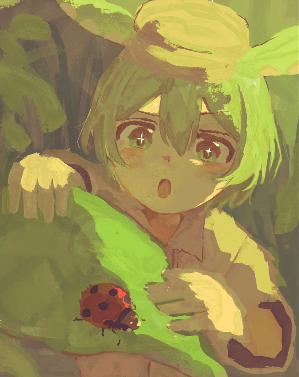 こんなに大きいてんとう虫がいるのだ！？
#ずんだもん