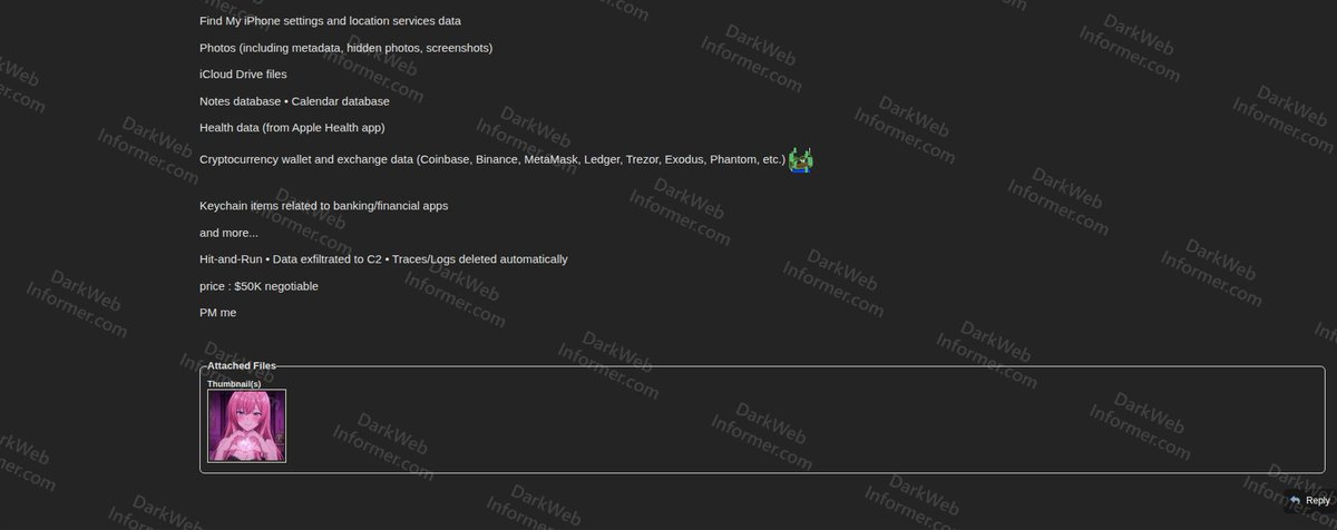 Dark Web Informer tweet media