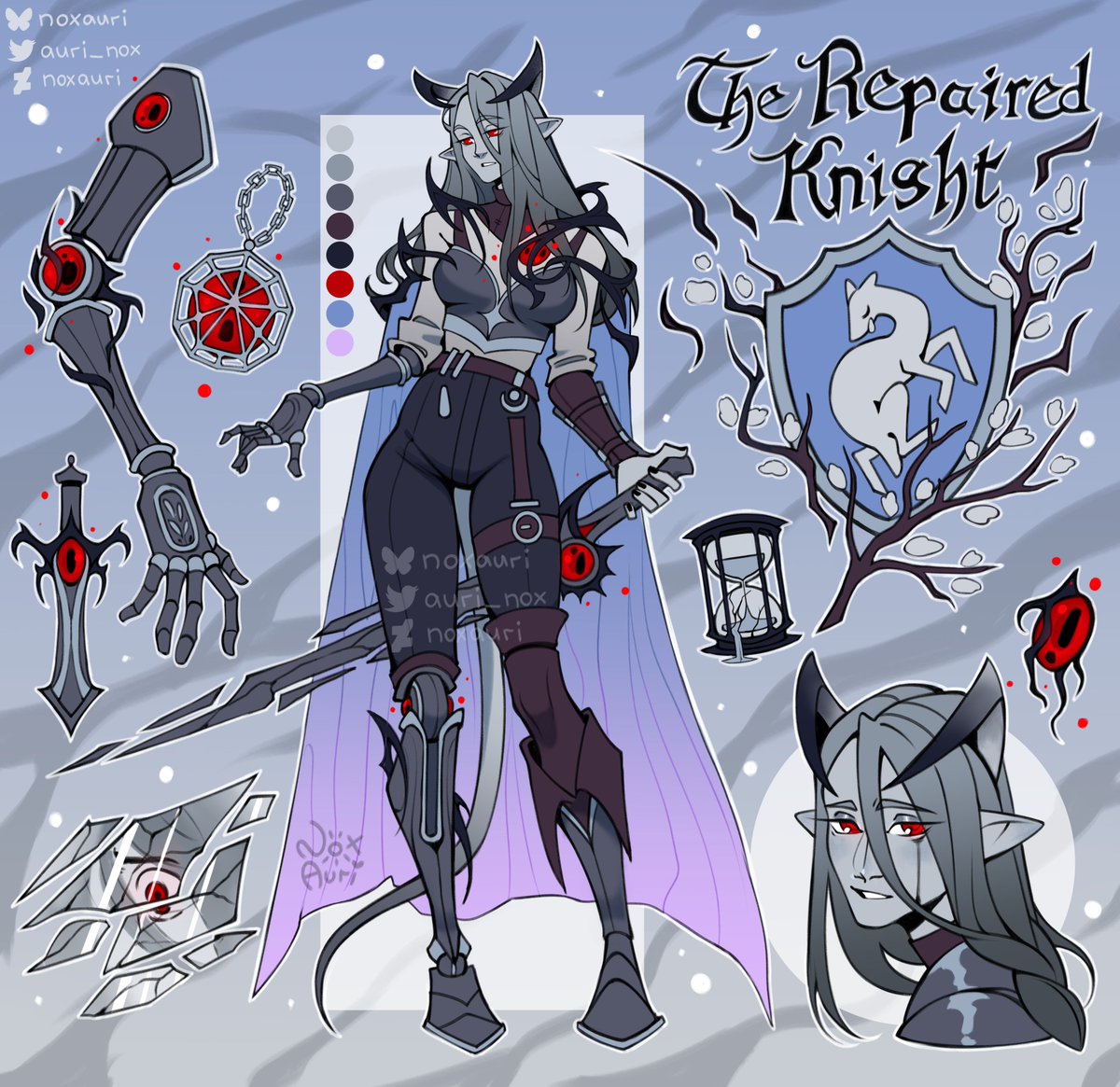 auri_nox's tweet image. ☄️🦌 the Repaired Knight adopt auction! 🦌☄️

SB: 200 usd
MI: 10 usd
AB: 600 usd (+halfbody drawing)

🌿 Please bid below or dm me! 🌿
❤️ Payment via Boosty or Easystart ❤️

#dndcharacter #dnd #characterdesign #adoptable #adoptauction