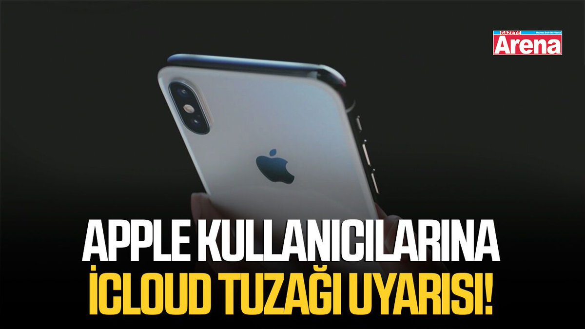 gazetearena's tweet image. Apple kullanıcılarına iCloud tuzağı uyarısı! gazetearena.com/apple-kullanic… #Apple #iCloud #sahtekarlık