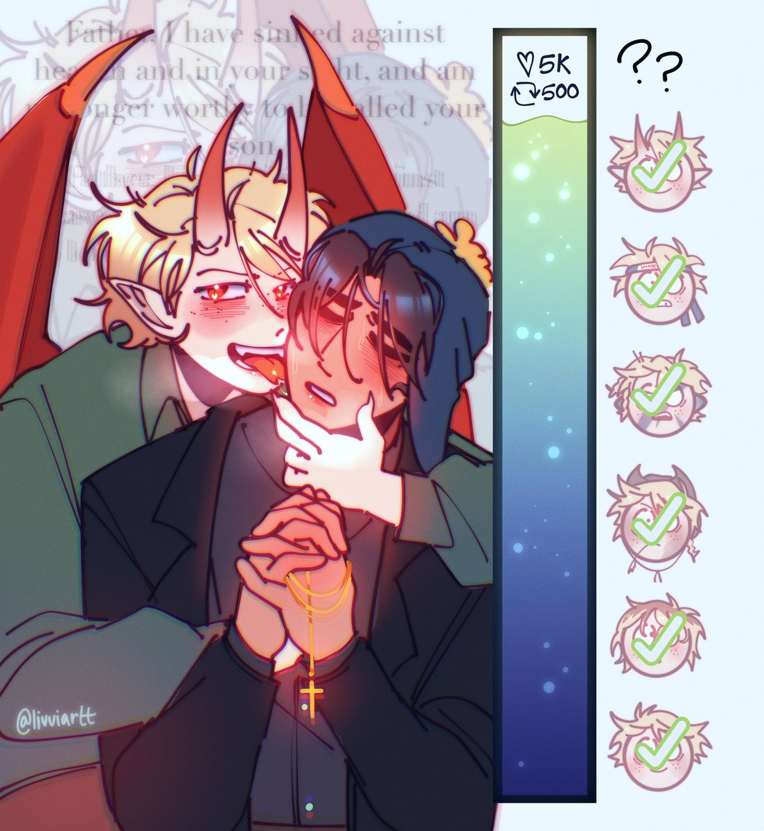 Liv (*･ω･)ﾉ 🌙 | COMMS CLOSED! tweet media