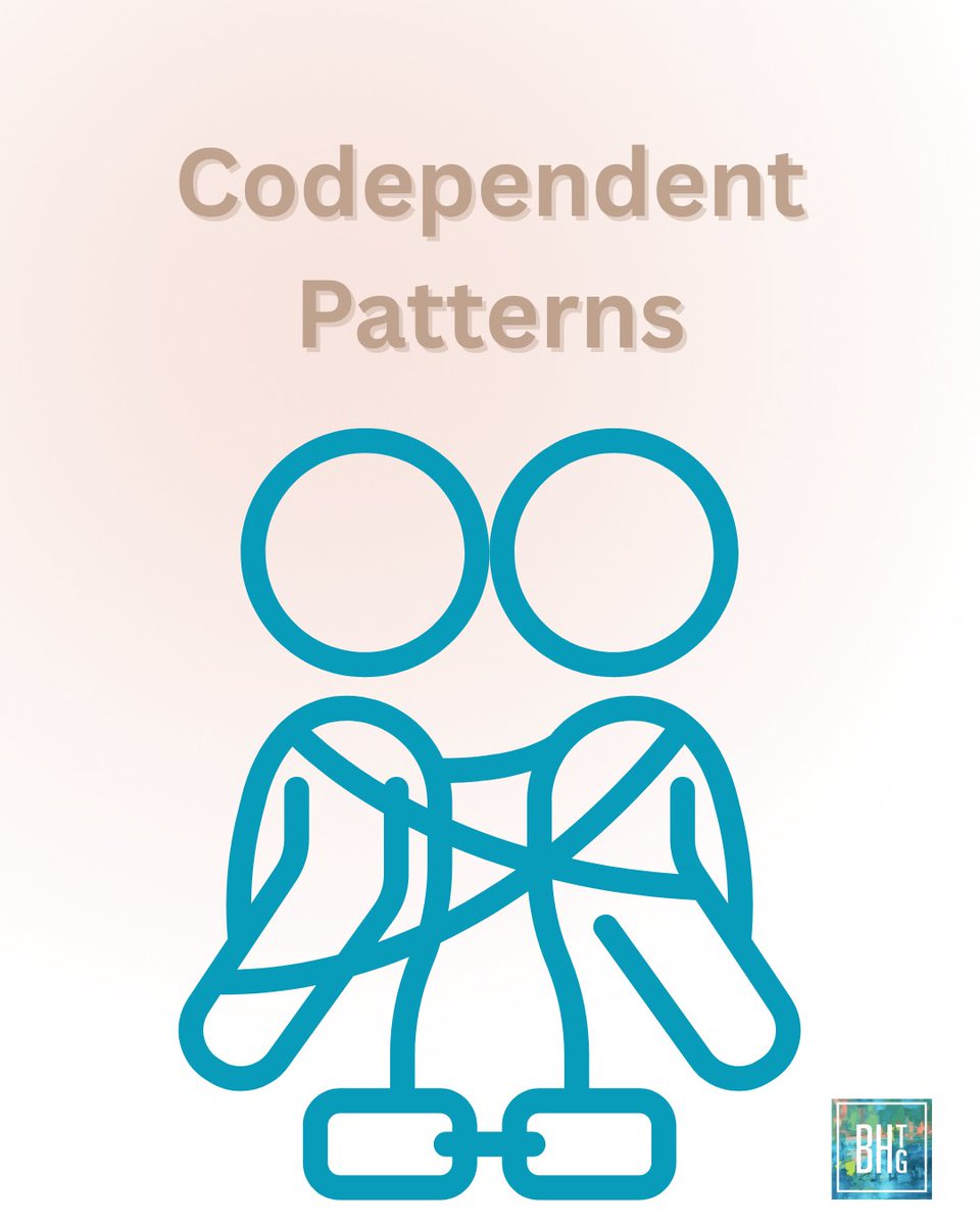 BHTherapyGroup's tweet photo. #Codependency often starts as a coping pattern, not a character flaw. Feeling responsible for others' emotions. Saying yes when you mean no. Losing yourself in others' needs. Recognizing the pattern is the first step. Therapy can help you find your way back to yourself. https://t.co/xJUzKrITov