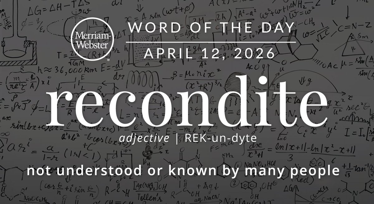 Merriam-Webster tweet media