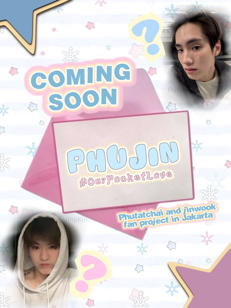 𝐉𝐚𝐤𝐚𝐫𝐭𝐚, 𝐀𝐫𝐞 𝐘𝐨𝐮 𝐑𝐞𝐚𝐝𝐲? 👀✨

#PHUTATCHAI &amp; #JINWOOKkim 1st Fancon in Jakarta.

𝙊𝙪𝙧 𝙋𝙤𝙘𝙠𝙚𝙩 𝙇𝙤𝙫𝙚 is coming. 
Stay close. 🩷💙

#OurPocketLove #BUS_THEFIRSTLIGHT #BUS_The1stAsiaFanconTour #BUSbecauseofyouishine