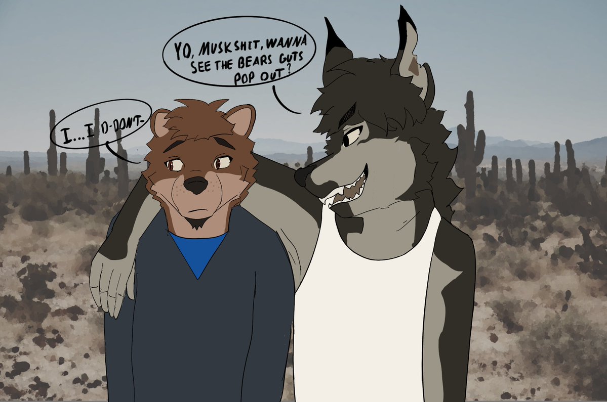 Donavan harassing Mr. Chula