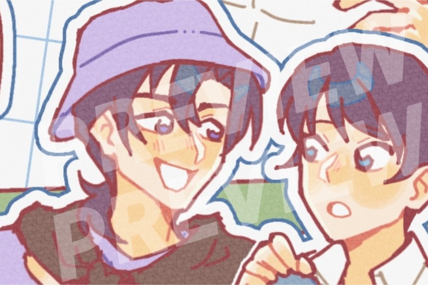 Preview of my part on our DCMK Mini Travel Zine 🫶

And of course, it's gonna be WPS gang as per usual 👀💖💖