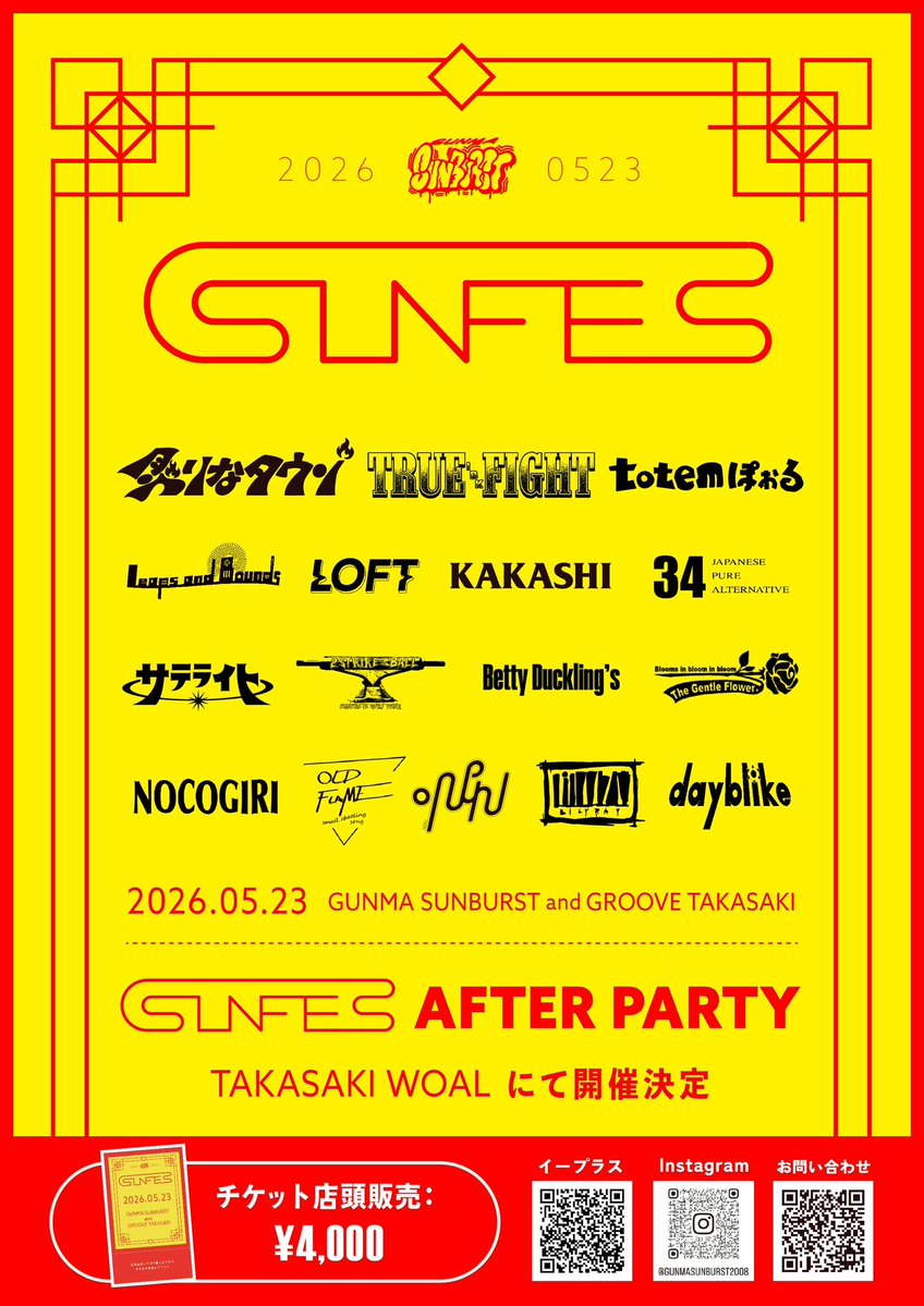 GUNMA SUNBURST tweet media