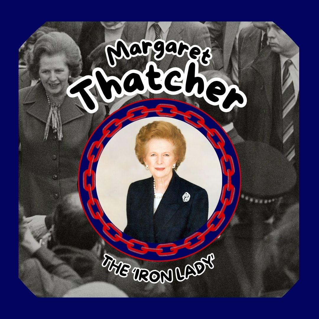 NavigationHouse's tweet photo. On the final day of our trail comes Margaret Thatcher, the first female Prime Minister of Great Britain.

She has a local connection, having been born and brought up in Grantham. She is remembered as the 'Iron Lady', for her unwavering stance on her reforms and initiatives. https://t.co/S9h59TY7A8