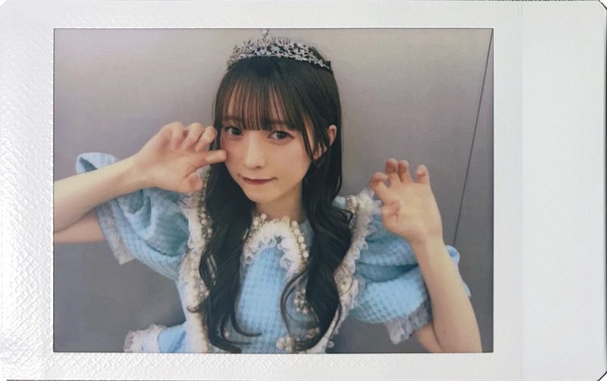 ♡2026.4.12.幕張大特5部♡ めちゃめちゃ可愛いチェキ貰った🩵 可愛