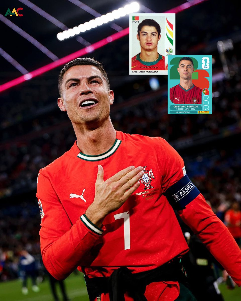 aac_futebol's tweet photo. Countdown para o Mundial 2026 🏆👀🌍

Será a Last Dance de Cristiano Ronaldo? 🇵🇹

Do sonho ao legado … falta mais um capítulo ✍🏼💭 https://t.co/Eh7sDYvHmx