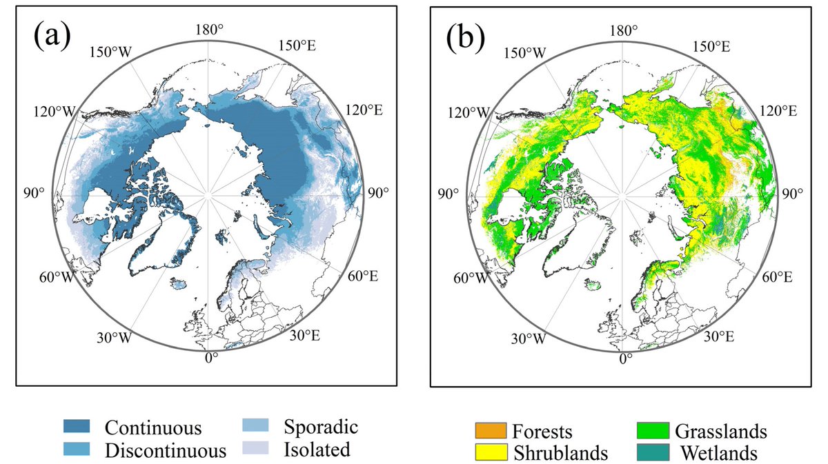 RemoteSens_MDPI's tweet image. 🌿🧊 Spatiotemporal Variations in Compound #Extreme #Events and Their Cumulative and Lagged Effects on #Vegetation in the Northern #Permafrost Regions from 1982 to 2022

✍️ Yunxia Dong et al.
🔗 brnw.ch/21x1wzW