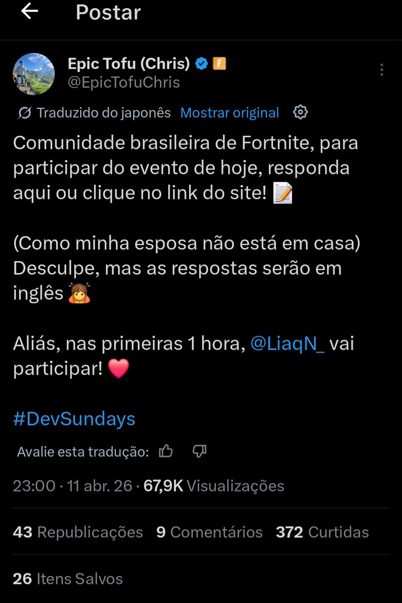 A nova tradução automática por IA dessa rede social resolveu traduzir "Japonesa"  como "Brasileira". 

Arigatô, Egito!