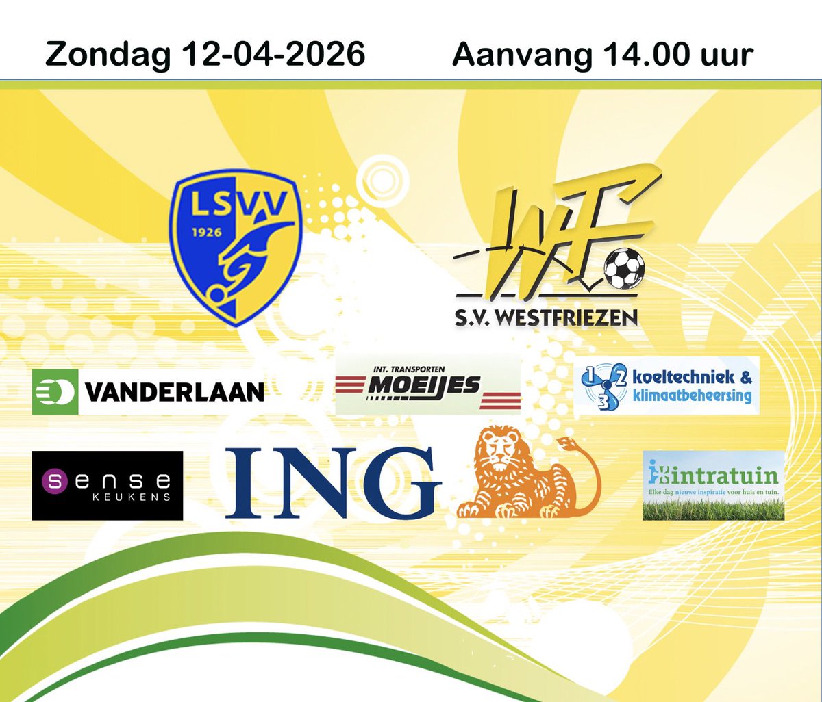 Westfriezen is begonnen aan de uitwedstrijd tegen LSVV.
