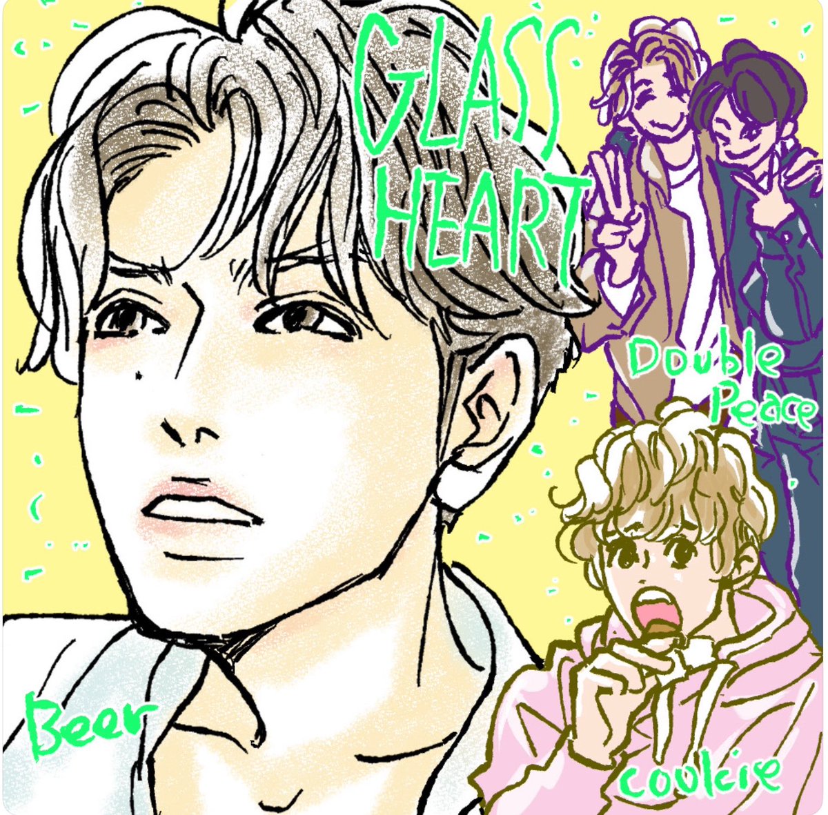 朔田浩美「GLASS HEART」宣伝部 tweet media