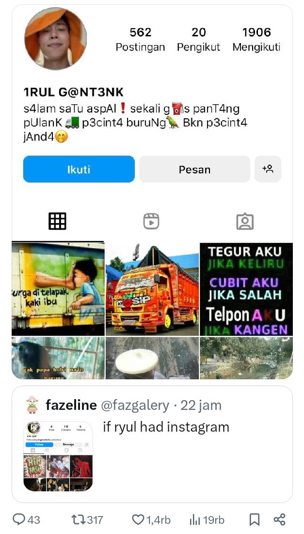 fazeline tweet media