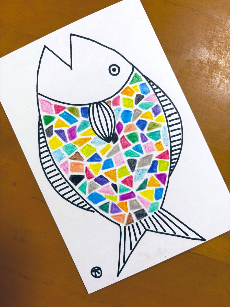 kimiuroko's tweet image. モザイクウロコ

#fish #art #pen #photo #diving #sea 
#魚　#海　#鱗　#ダイビング　#釣り
#水族館　#インテリア　#ハンドメイド
#イラスト　#ペン　#写真　#アート
#モザイク