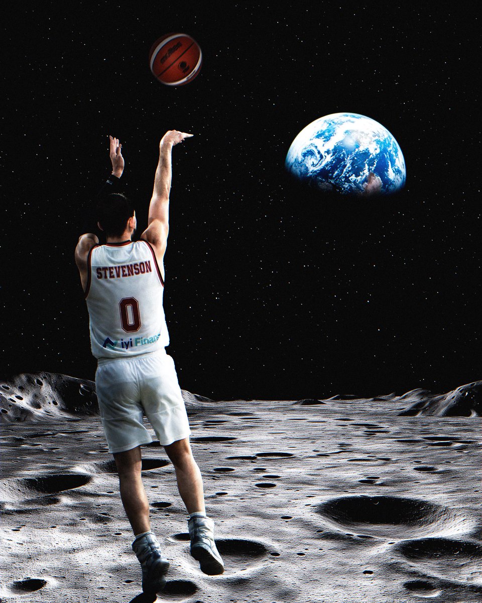 korfezbasket's tweet photo. Onun için mesafe fark etmiyor. 

Erik Stevenson bugün attığı 30 sayı ile parkenin her yerinde alev alev yandı🔥 https://t.co/4acGlYj8BO