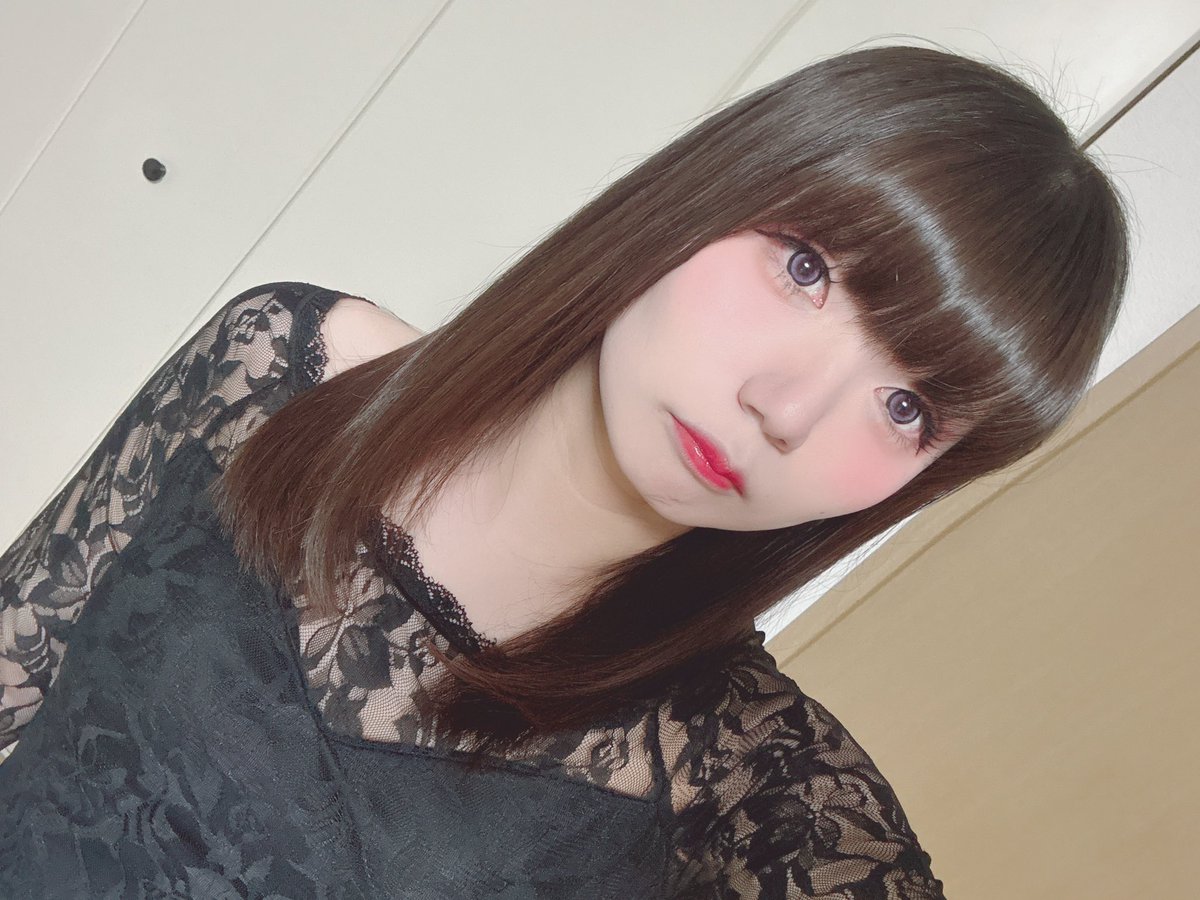 久しぶりに女装したよ🥹 #女装