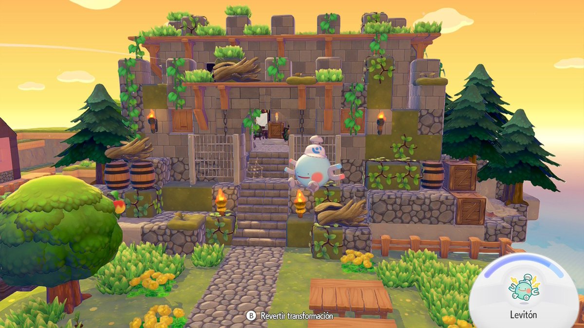 ada_midori's tweet photo. Mi castillo para albergar a los pokemon fantasmales. https://t.co/OWKPAVkOIS