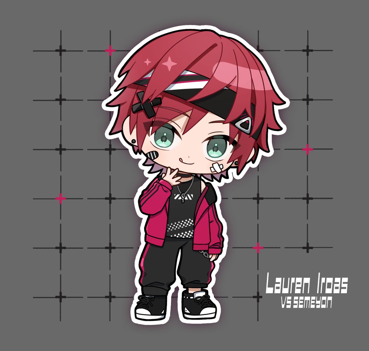 VSせめよんのローレンさん🗝💸
#イロ絵す