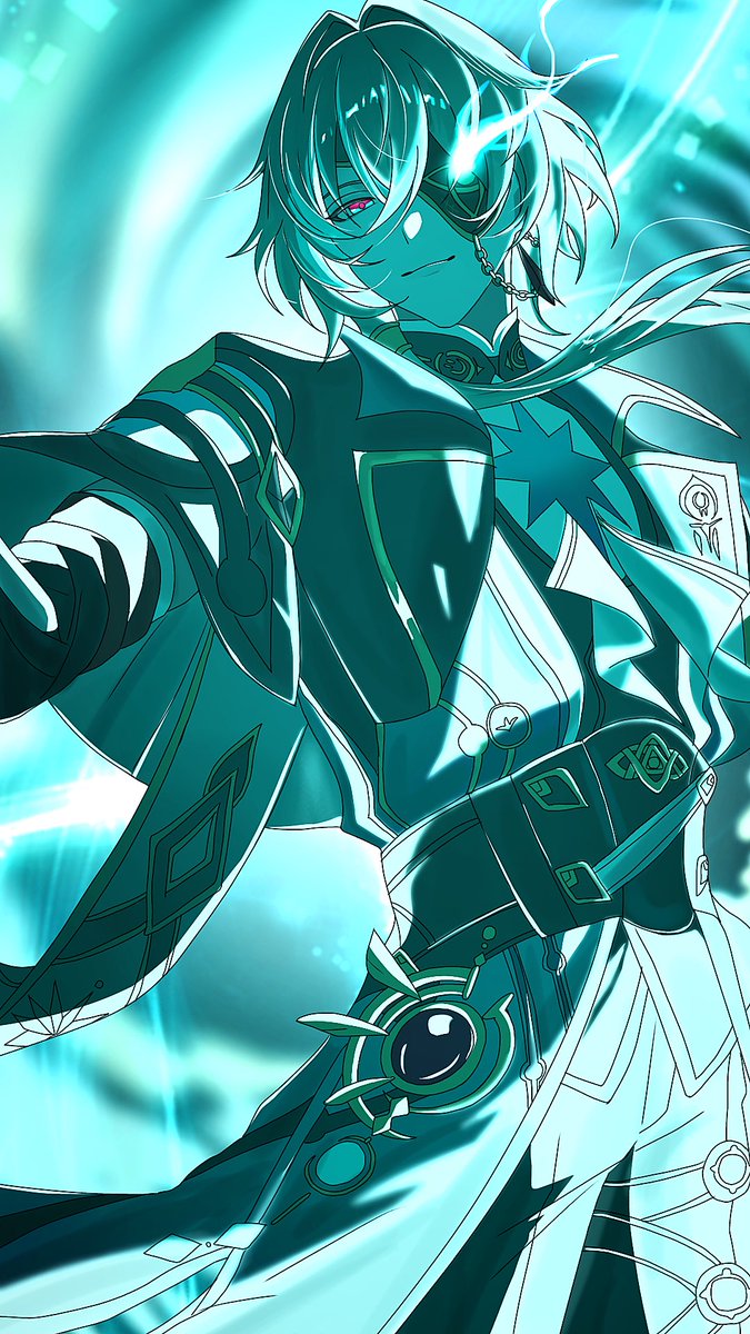 yuyu25_215's tweet image. 神を冒涜する者
#Anaxa #HonkaiStarRail