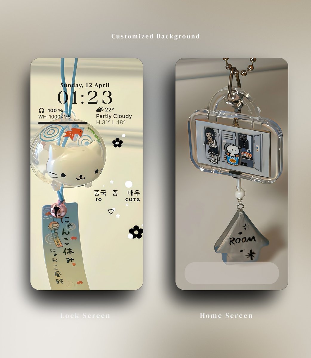 Nythis110929's tweet image. “Lock &amp;amp; HomeScreen Background” ✨