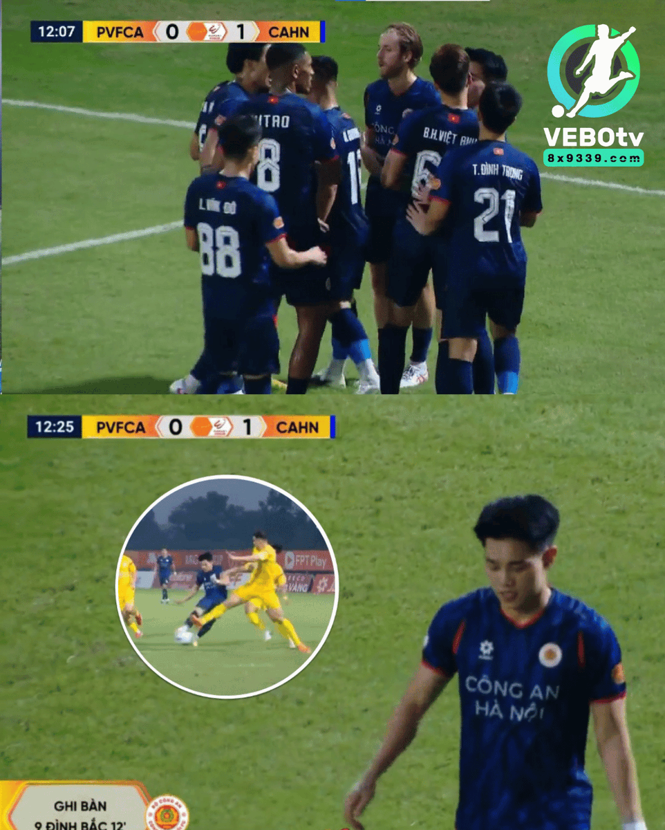 vebotv8x's tweet image. Đình Bắc mở tỉ số cho Công An Hà Nội😊

Tuyệt vờiiiii
#DinhBac #CAHN