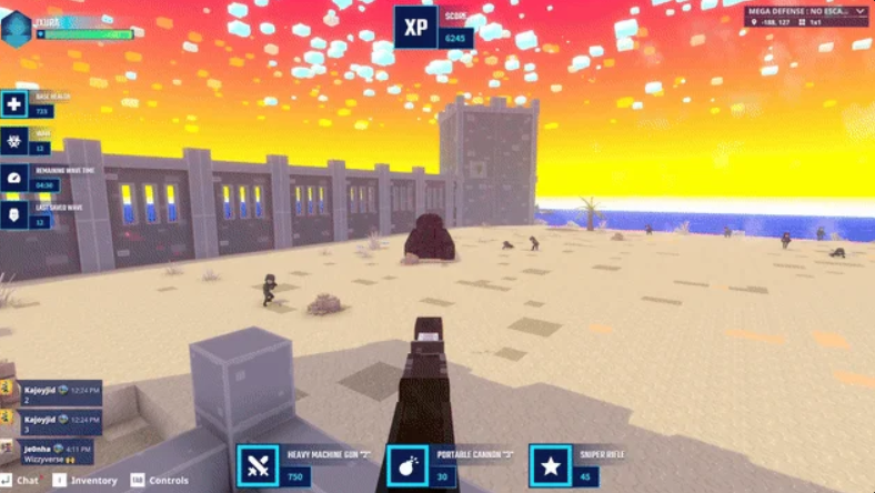 matriix_crypto's tweet photo. Tank spotted in The Sandbox Season 7. Somehow survived long enough to snap it. @TheSandboxGame  https://t.co/cupt6wRDoH #Season7 https://t.co/1UTTgIOpCx