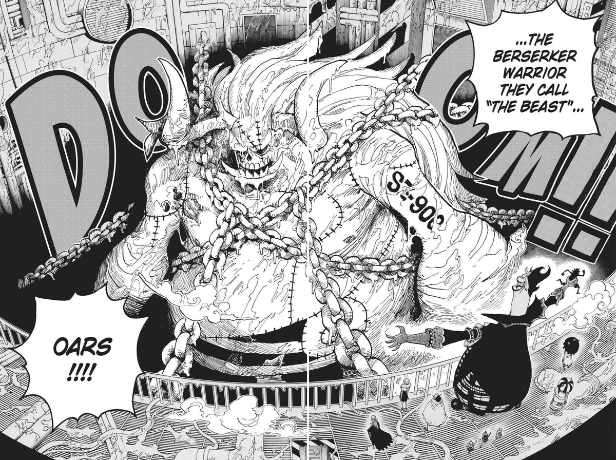 Why I think Oars was the sun god, the rival of the warrior god of Elbaf that Jarul talked about

A THREAD #OnePiece1180
