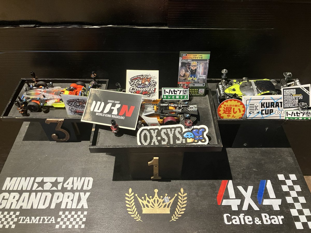 ミニ四駆Cafe&Bar4x4 tweet media