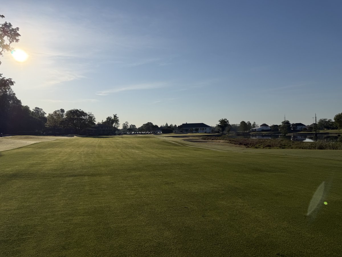 riverclubsuper's tweet image. Beautiful Sunday morning! ⁦@River_Golf_Club⁩ gonna be a great day for final round ⁦@TheMasters⁩ #GodisGood