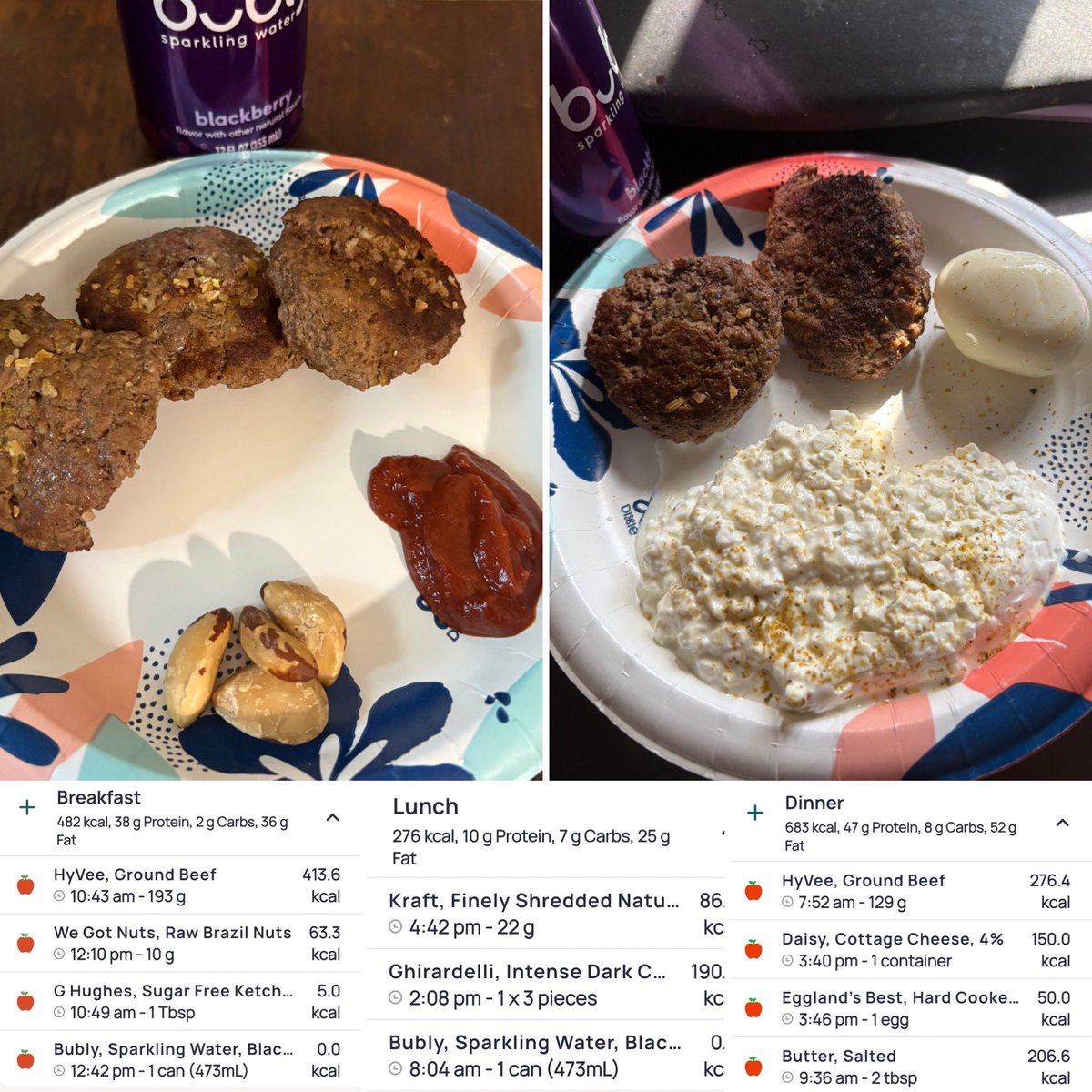 ketolifegranny's tweet photo. Yesterday:
Sleep: 7.5 hrs 

Lunch (no pic)
Bedtime: Butter (no pic-helps me sleep)

#Keto 110.5 lbs &amp; 50” lost! Reversed T2#Diabetes, HighBP &amp; off meds!
67 y/o FT RVer
#hypercarnivore #Carnivorish  #rvlife https://t.co/MnJapWDtlK