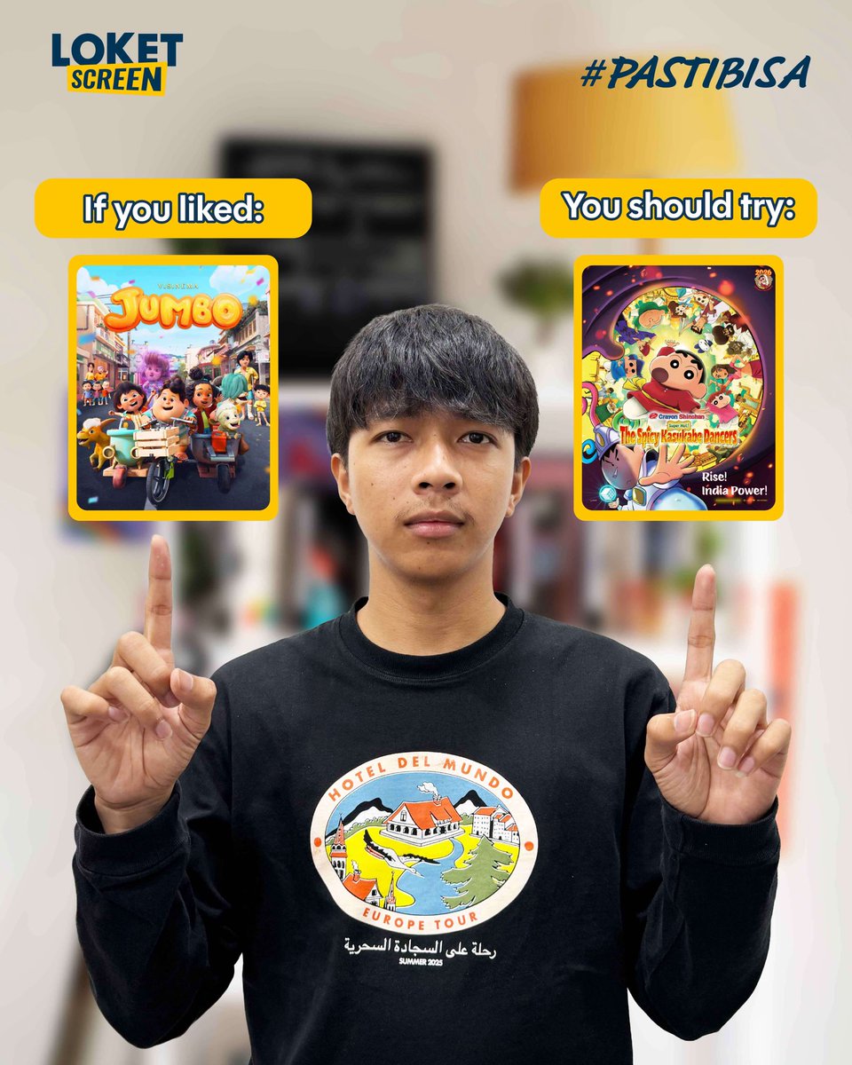 loketscreen's tweet image. Mirip-miriplahh ~

Lagi banyak film yang seru lho! Ada @projecthailmary , The King’s Warden, Turbulence, sampai Ghost in the Cell yang tayang minggu depan! Beli tiketnya di website LOKET Screen atau aplikasi LOKET Screen ya karena #PASTIBISA dapetin banyak promo yang mantap 🔥