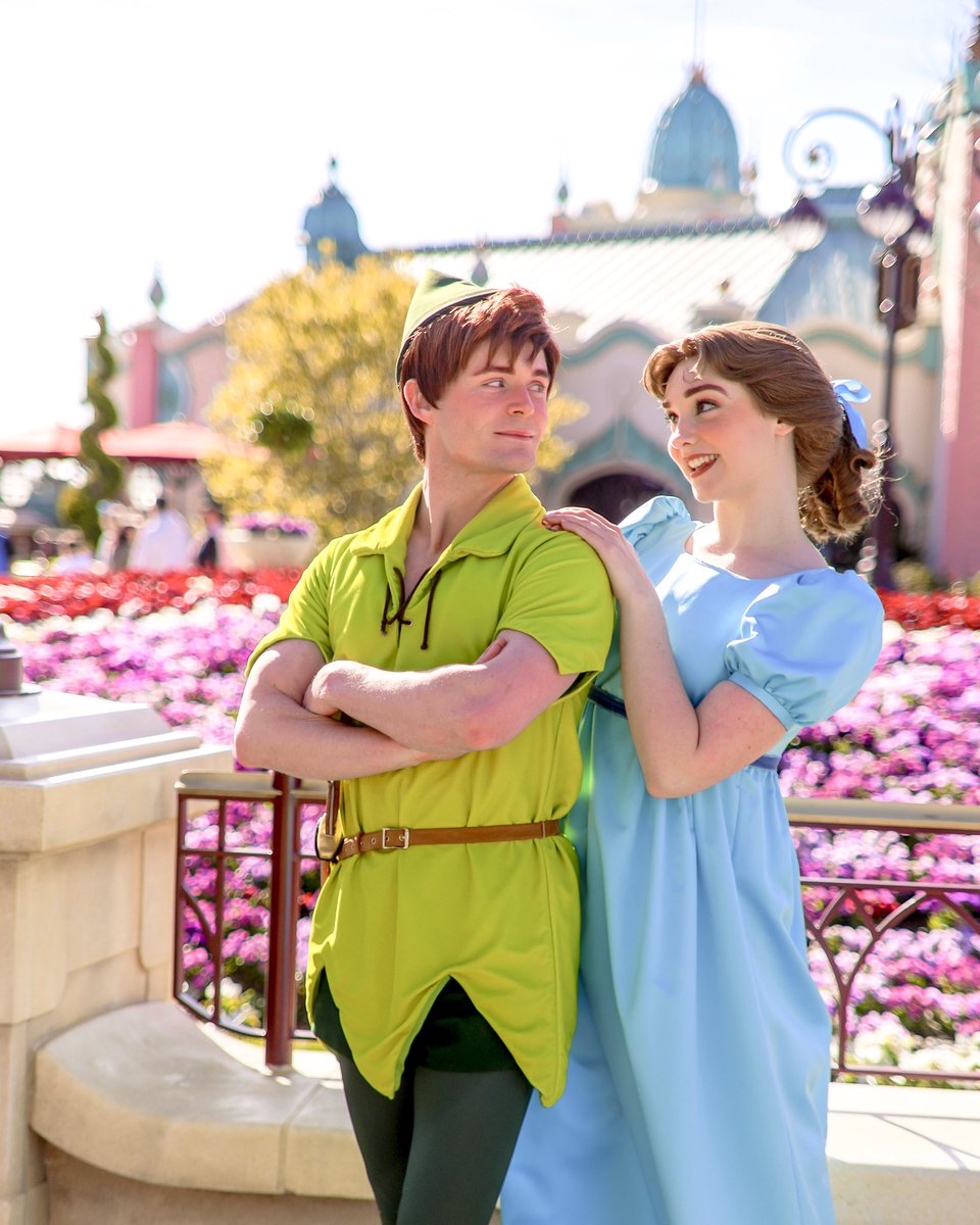 アドベンチャーワールドのピーターパン＆ウェンディ✨