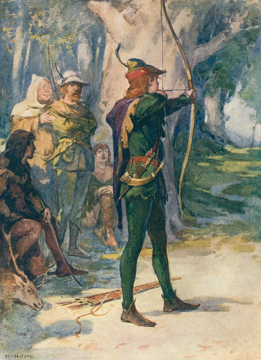 HistoriaJack's tweet image. Robin Hood