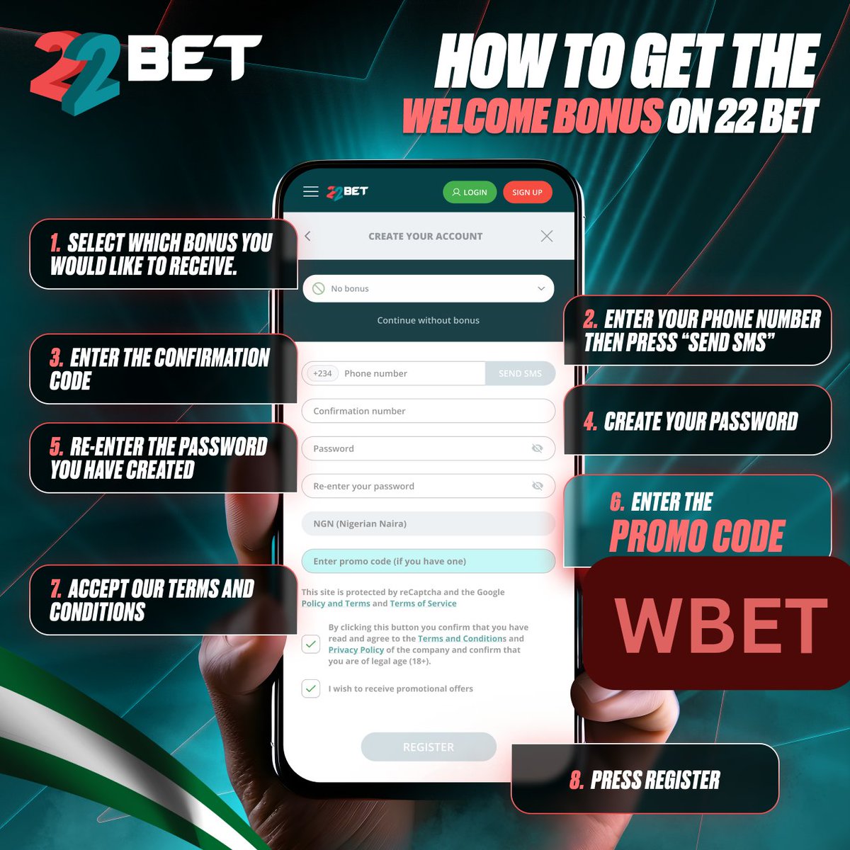22bet bonus