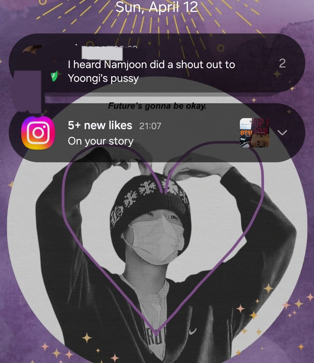 shout out to yoongi hyung's cat tweet media