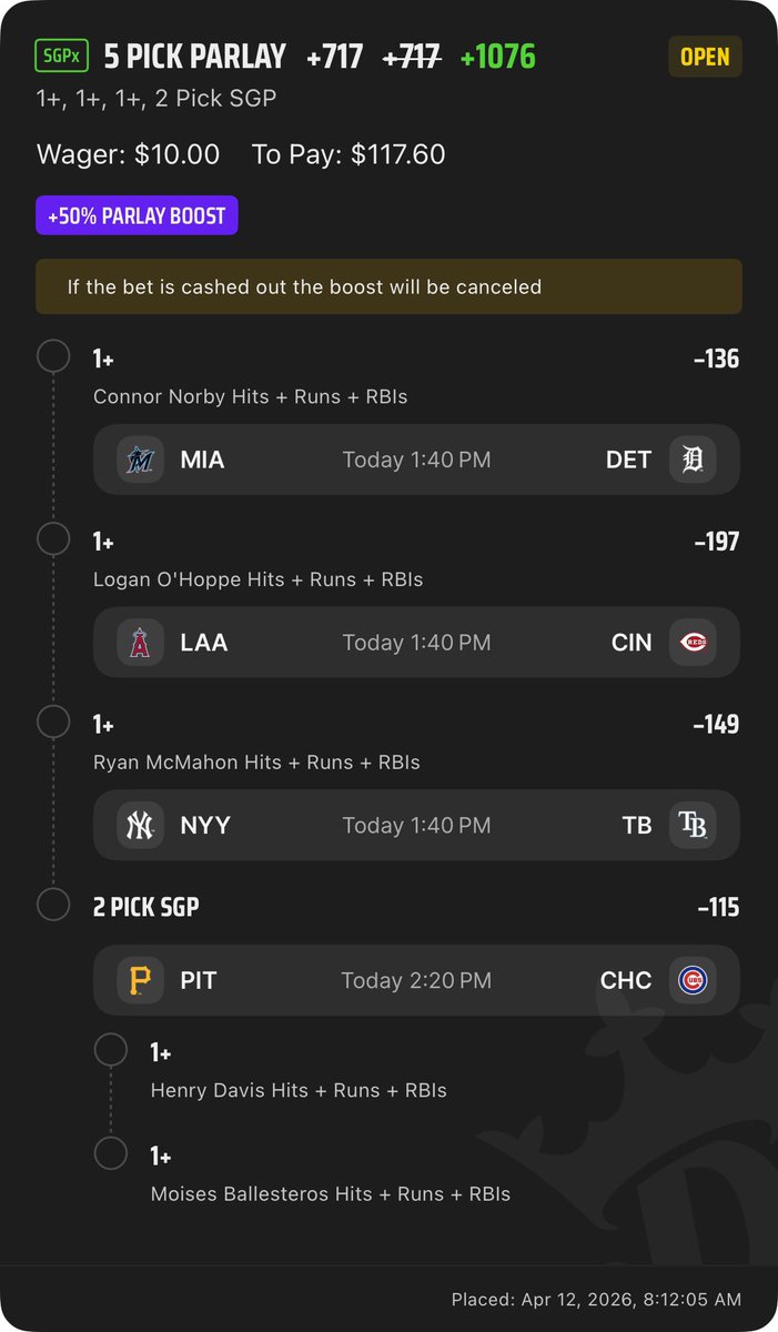 Cønz Sport Picks 💰 tweet media